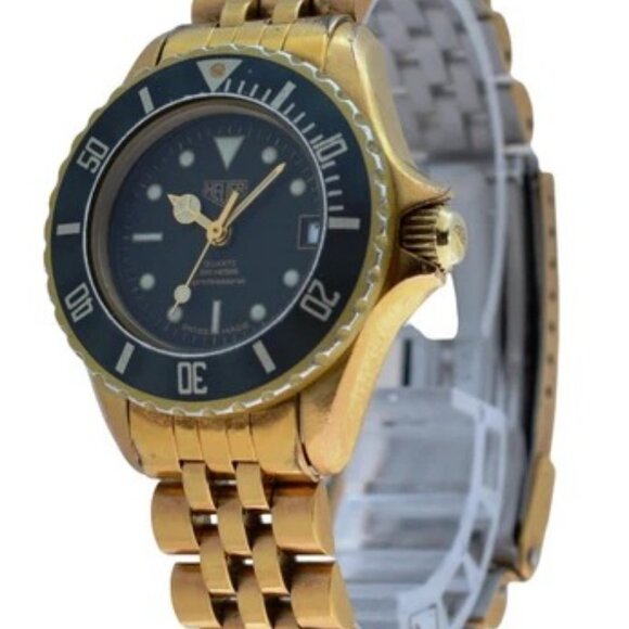 Vintage (Pre-Tag) Heuer Ladies 28mm 1000 Series Gold Plated Watch Ref 980.038/17 - Picture 3 of 11